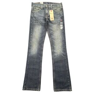 Levis 527 Jeans Mens 30x34 Blue Slim Bootcut Denim Pants 05527-0527